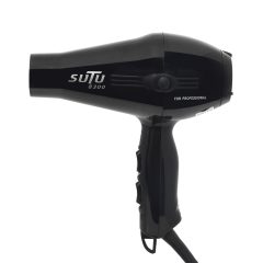 Sutu - 8300 Professional Tourmaline Blow Dryer - Pengering Rambut - 1200W - Black