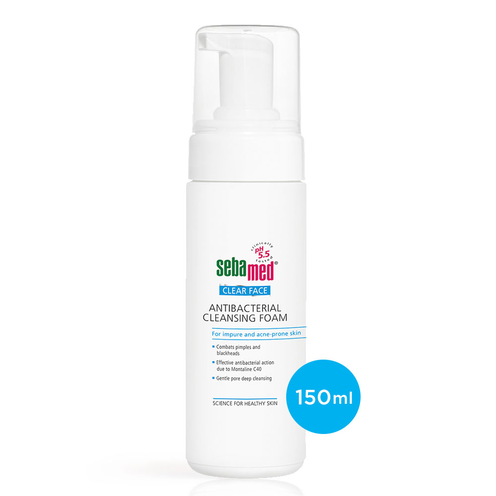 Sebamed - Clear Face Antibacterial Cleansing Foam (150 ml) - sfw - 1