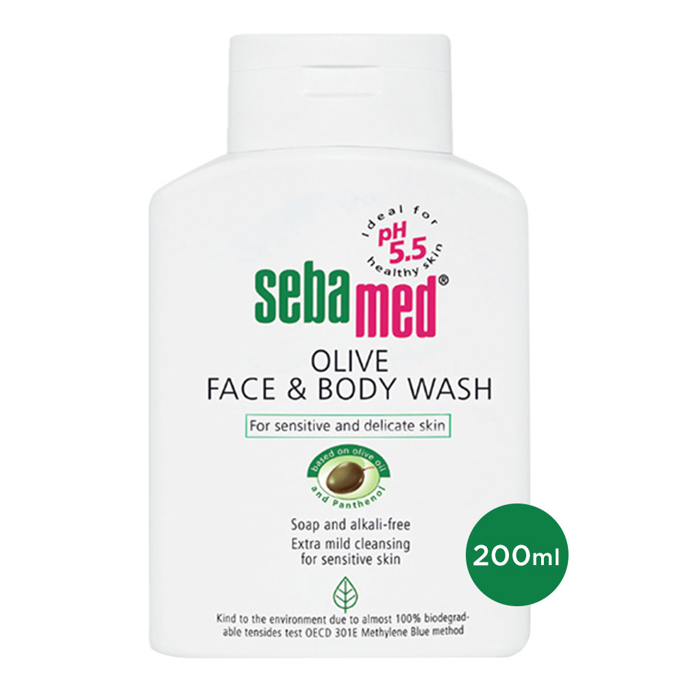 Sebamed - Olive Face _ Body Wash (200 ml).jpg - sfw - 1